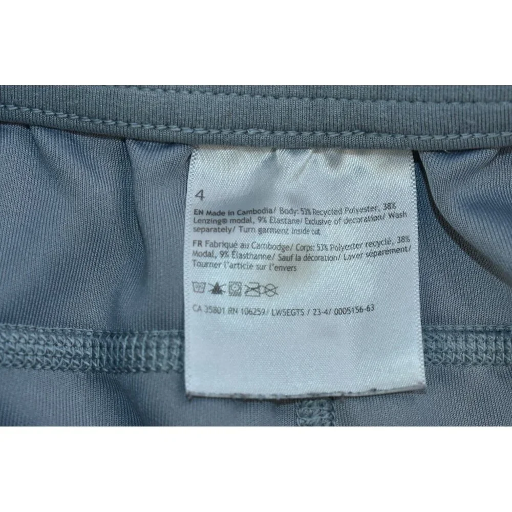 Lululemon Softstreme High-Rise Women's Pants Size 2 Gray Straight-Leg -Flaws- - Picture 11 of 16